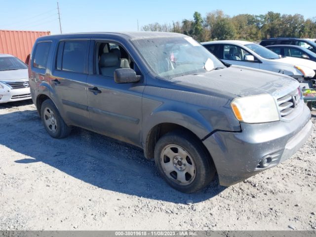 HONDA PILOT 2012 5fnyf3h23cb028972