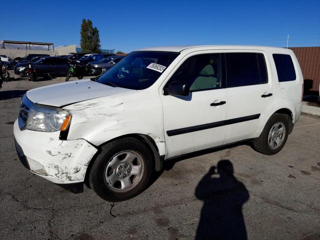 HONDA PILOT LX 2012 5fnyf3h23cb038112