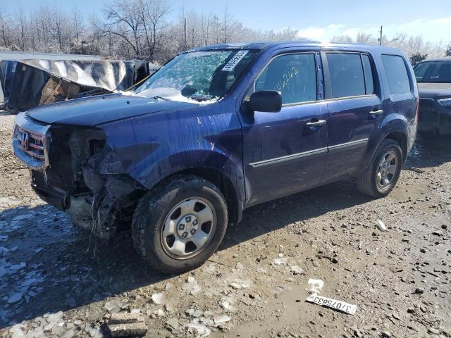 HONDA PILOT LX 2013 5fnyf3h23db005029