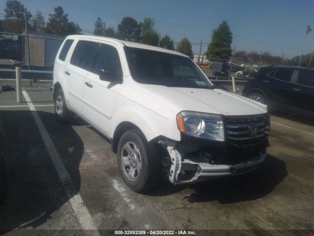 HONDA PILOT 2013 5fnyf3h23db030190