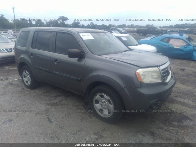 HONDA PILOT 2013 5fnyf3h23db035566