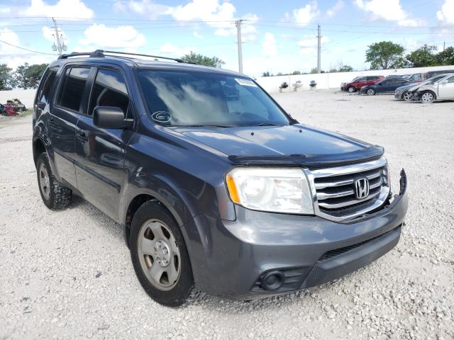 HONDA PILOT LX 2013 5fnyf3h23db037950