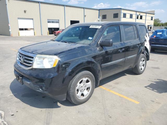 HONDA PILOT LX 2013 5fnyf3h23db044185