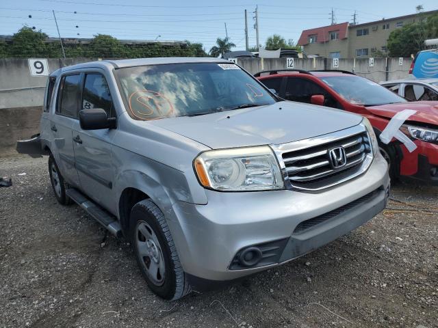 HONDA PILOT LX 2014 5fnyf3h23eb011978