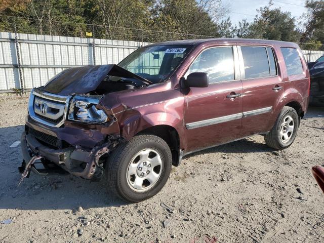 HONDA PILOT 2011 5fnyf3h24bb013489