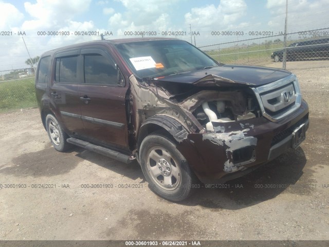 HONDA PILOT 2011 5fnyf3h24bb015484