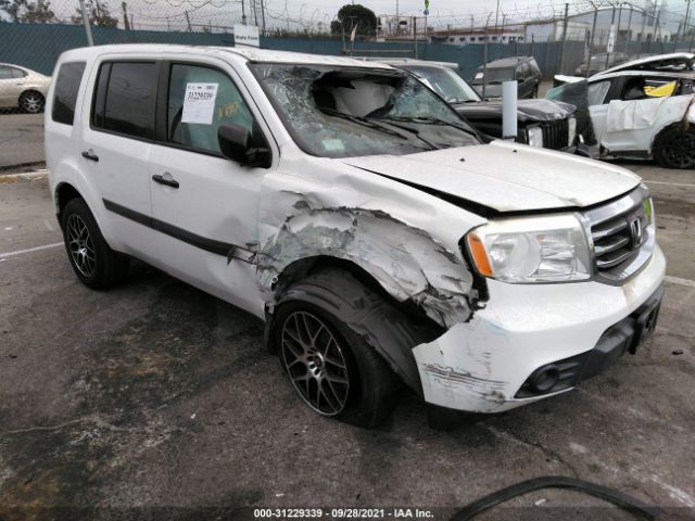 HONDA PILOT 2013 5fnyf3h24db010370