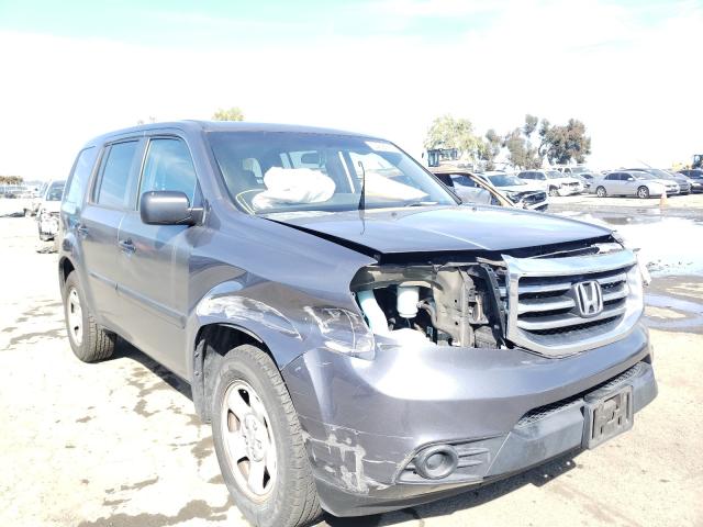 HONDA PILOT LX 2013 5fnyf3h24db014192