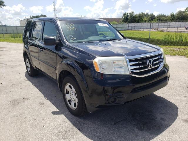 HONDA PILOT LX 2013 5fnyf3h24db017237