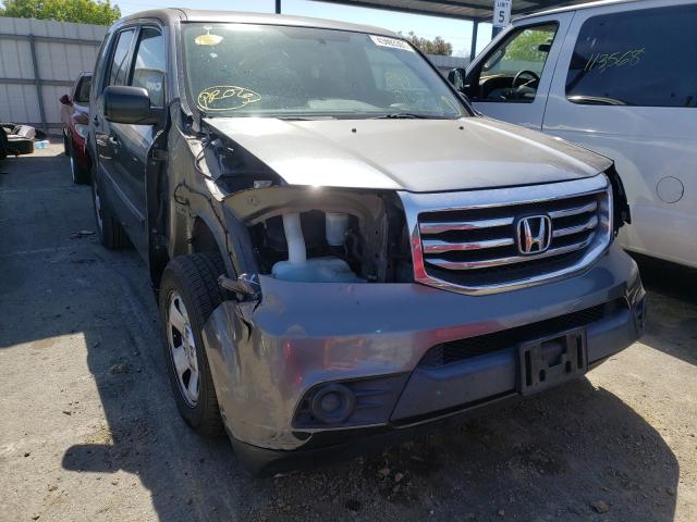 HONDA PILOT LX 2013 5fnyf3h24db020168