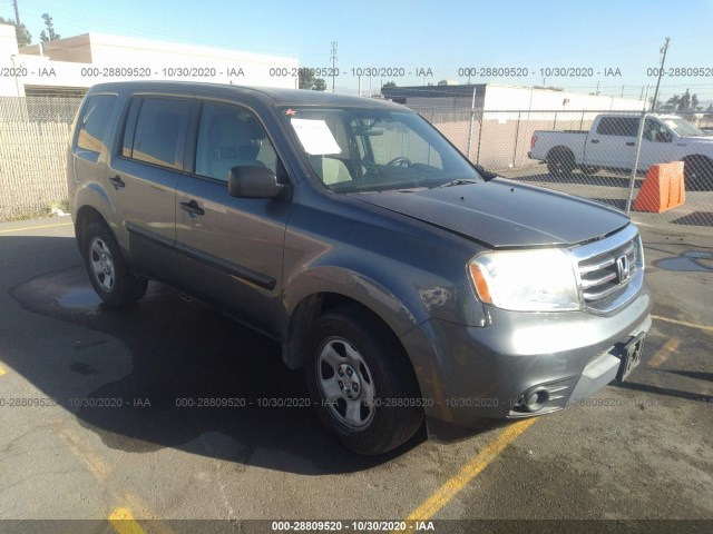 HONDA PILOT 2013 5fnyf3h24db022695