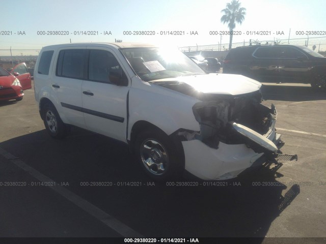 HONDA PILOT 2013 5fnyf3h24db034569