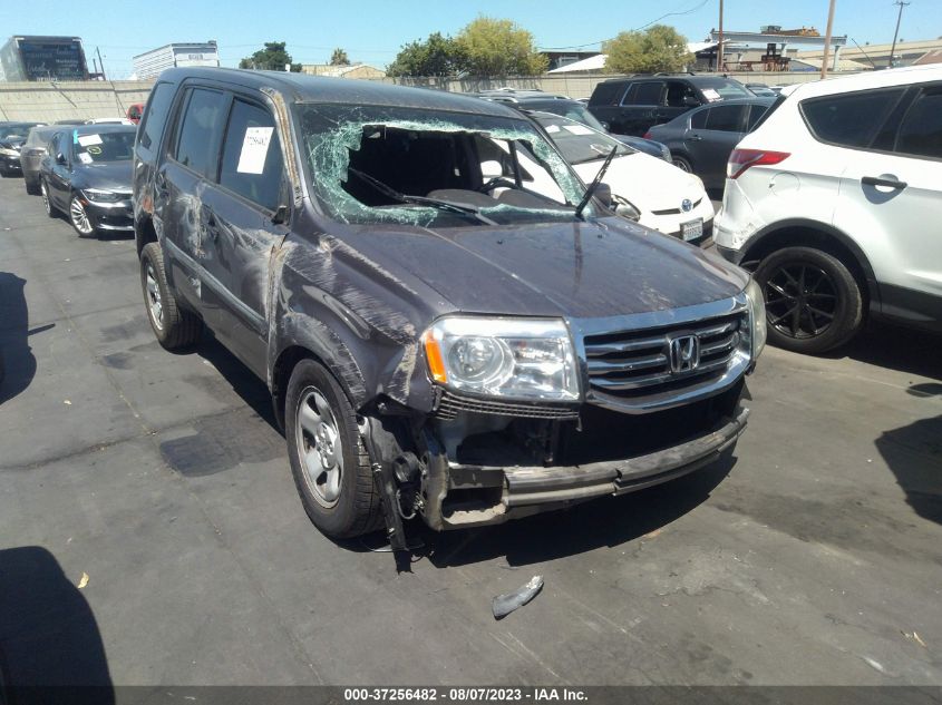 HONDA PILOT 2014 5fnyf3h24eb002996