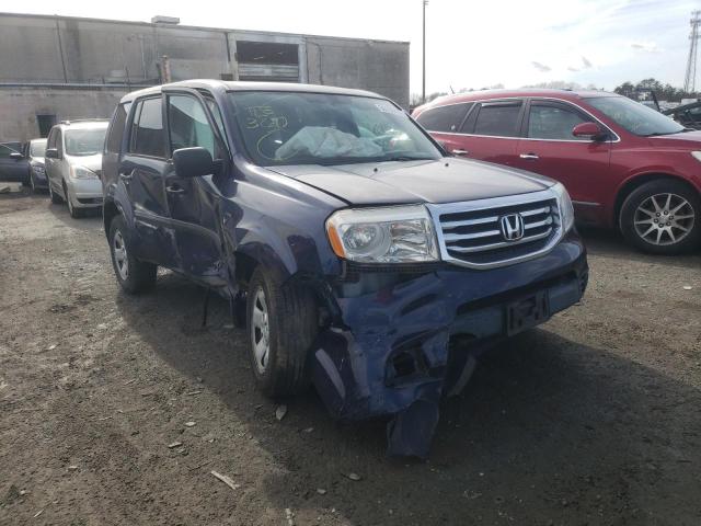 HONDA PILOT LX 2014 5fnyf3h24eb011388