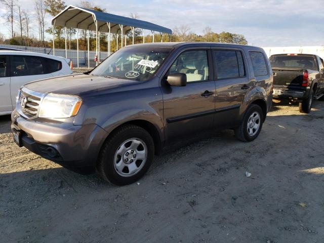 HONDA PILOT LX 2014 5fnyf3h24eb022889