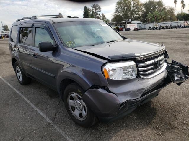 HONDA PILOT LX 2015 5fnyf3h24fb023154