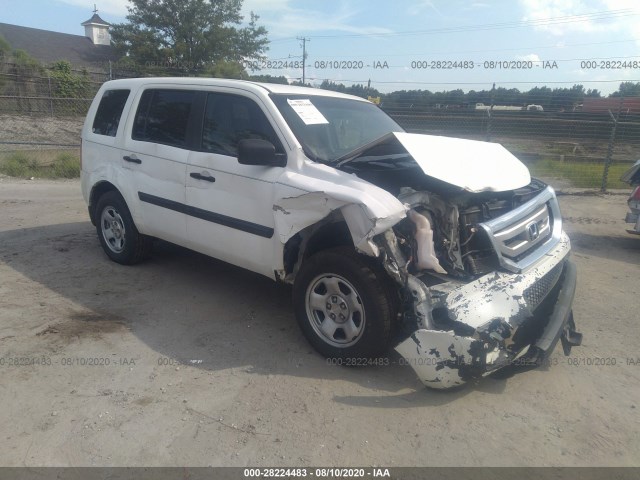 HONDA PILOT 2011 5fnyf3h25bb018054