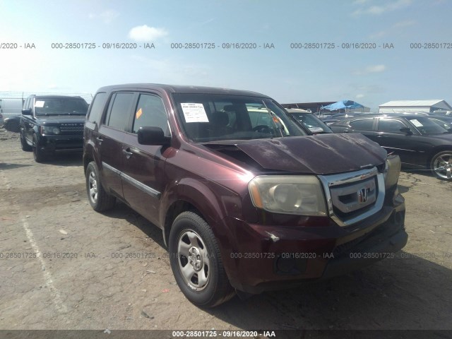 HONDA PILOT 2011 5fnyf3h25bb035243