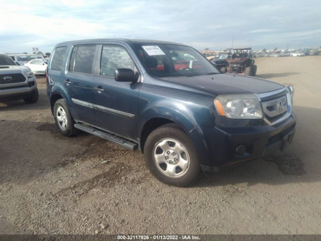 HONDA PILOT 2011 5fnyf3h25bb055346