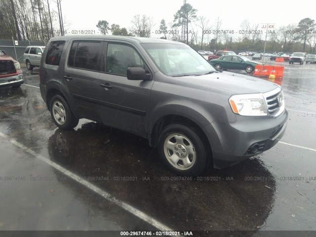 HONDA PILOT 2012 5fnyf3h25cb028729