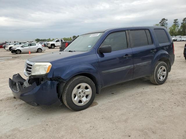 HONDA PILOT LX 2013 5fnyf3h25db003332