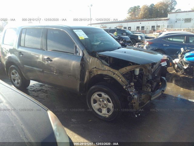 HONDA PILOT 2013 5fnyf3h25db037366