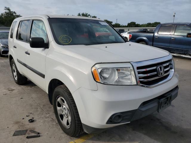 HONDA PILOT LX 2013 5fnyf3h25db042826