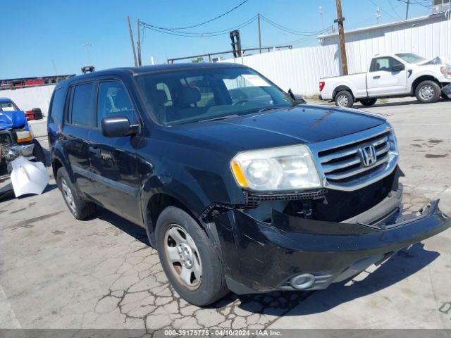 HONDA PILOT 2014 5fnyf3h25eb010153