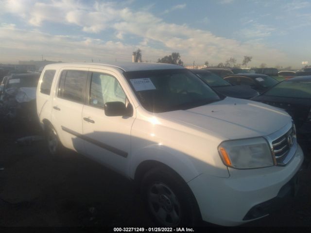 HONDA PILOT 2014 5fnyf3h25eb012341