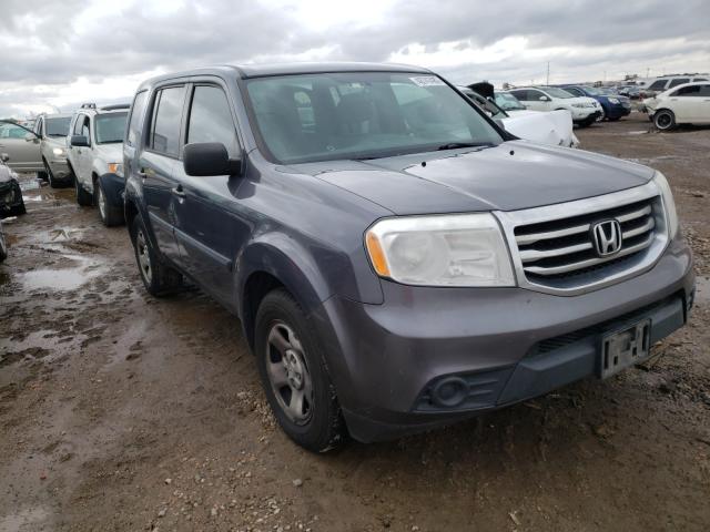 HONDA PILOT LX 2014 5fnyf3h25eb022576