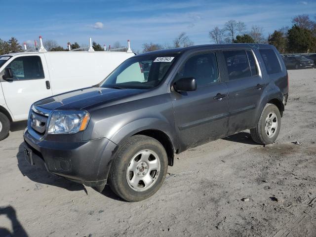 HONDA PILOT LX 2011 5fnyf3h26bb010478