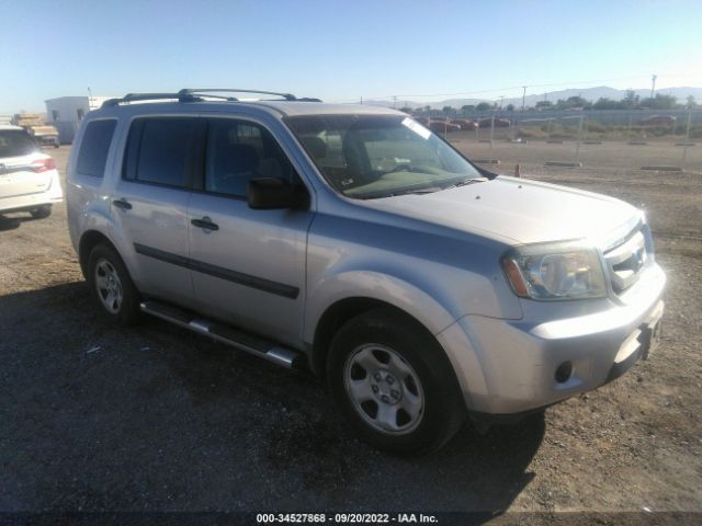 HONDA PILOT 2011 5fnyf3h26bb023439