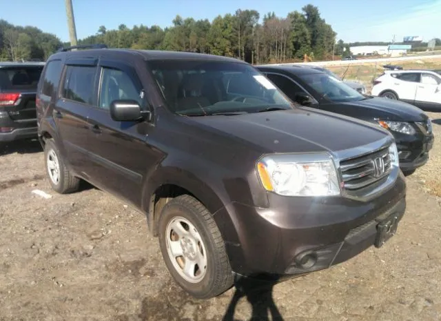 HONDA PILOT 2012 5fnyf3h26cb002057