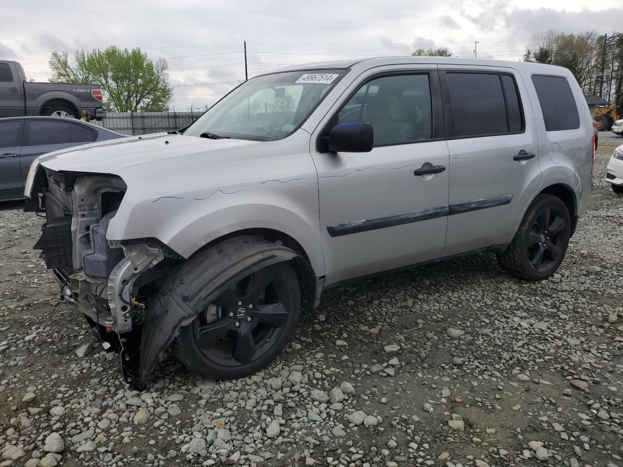 HONDA PILOT 2012 5fnyf3h26cb010644