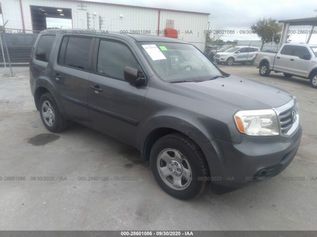 HONDA PILOT 2012 5fnyf3h26cb014628