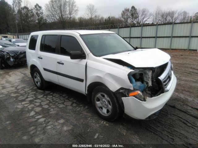 HONDA PILOT 2013 5fnyf3h26db004943