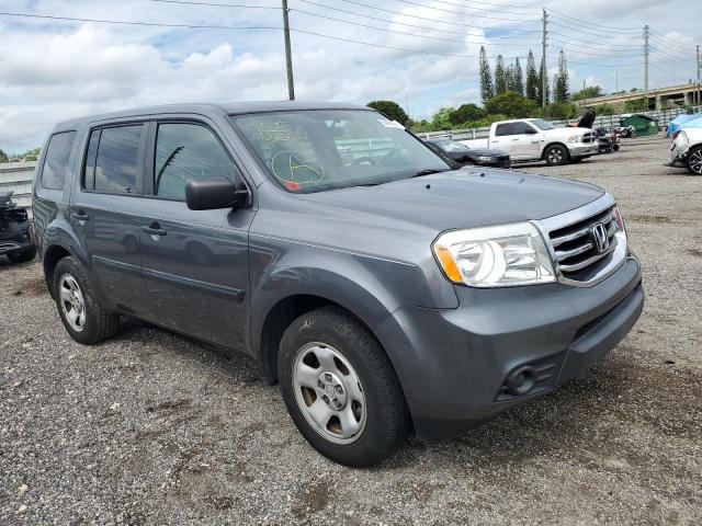 HONDA PILOT LX 2013 5fnyf3h26db020902