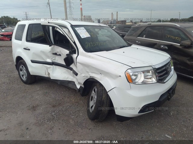 HONDA PILOT 2013 5fnyf3h26db027347