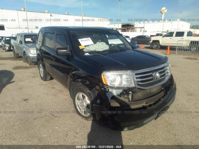 HONDA PILOT 2013 5fnyf3h26db034590