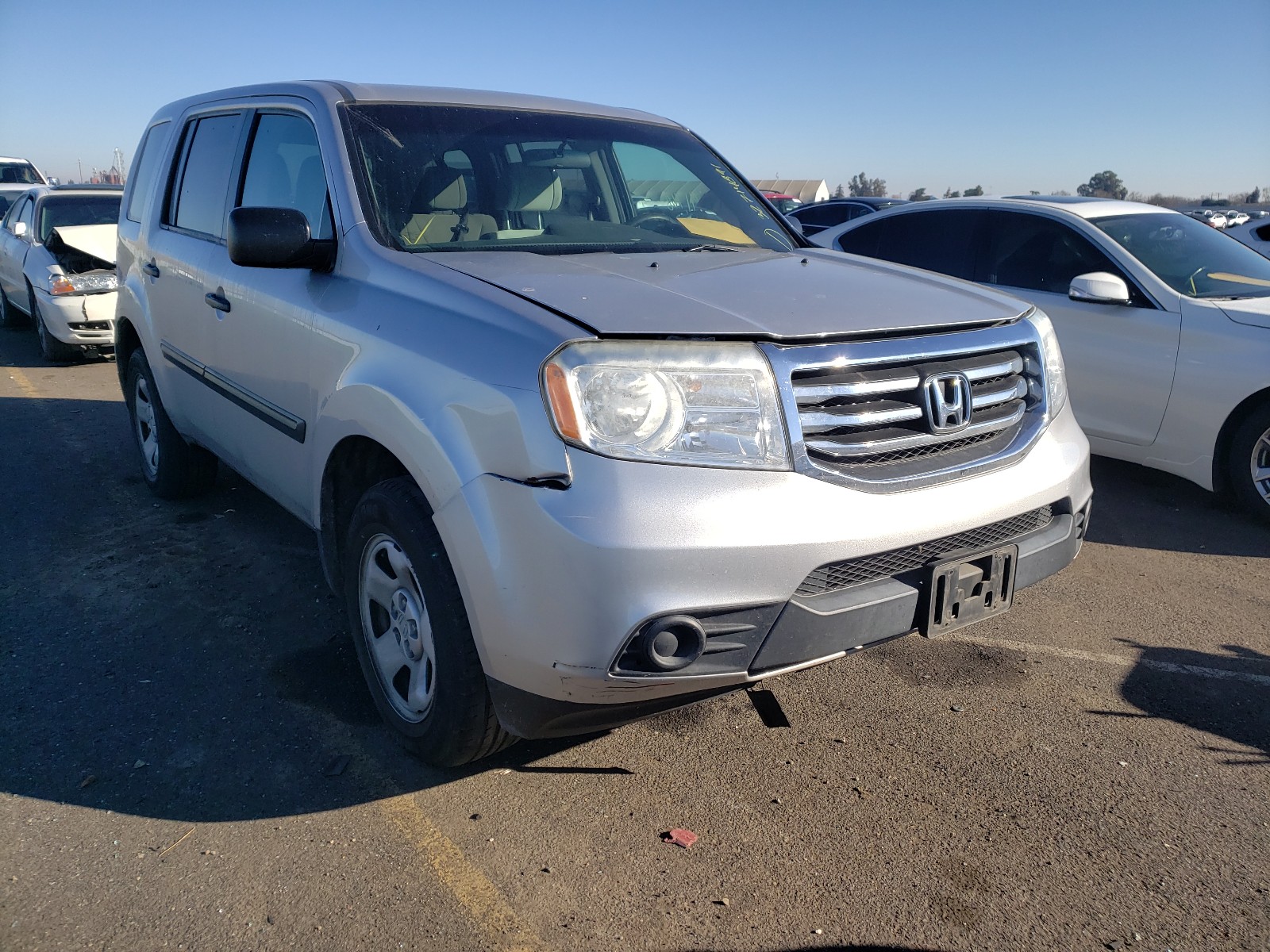 HONDA PILOT LX 2015 5fnyf3h26fb018036