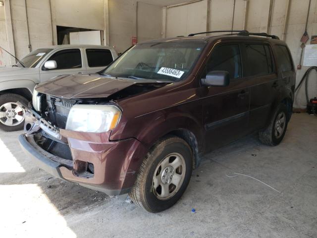 HONDA PILOT LX 2011 5fnyf3h27bb015477