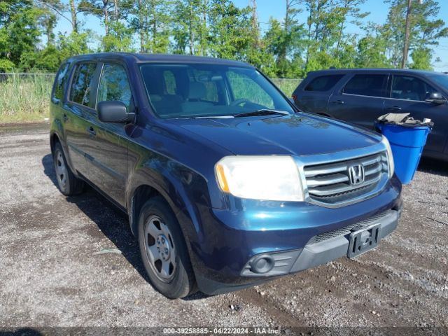 HONDA PILOT 2012 5fnyf3h27cb030658