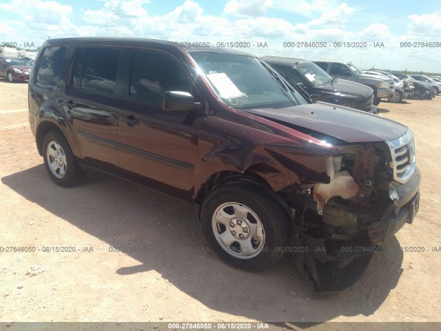 HONDA PILOT 2012 5fnyf3h27cb040445