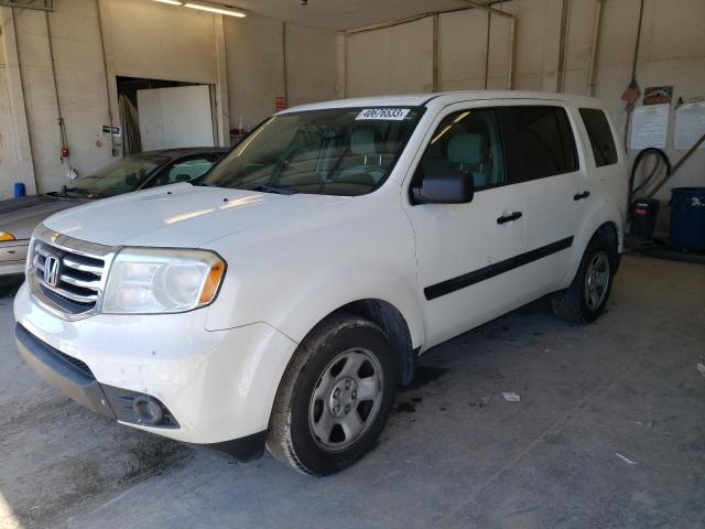 HONDA PILOT LX 2013 5fnyf3h27db001176