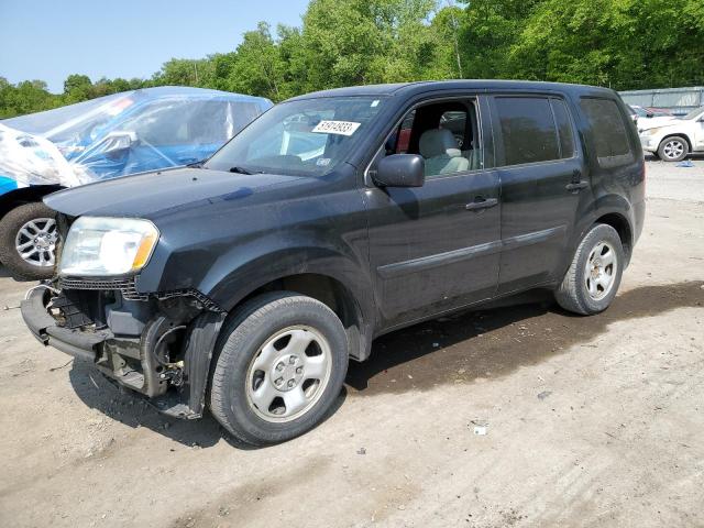 HONDA PILOT LX 2013 5fnyf3h27db010797