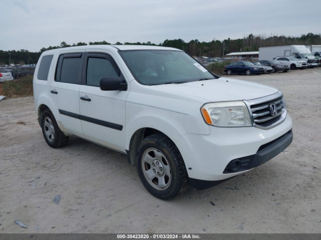 HONDA PILOT 2013 5fnyf3h27db021833