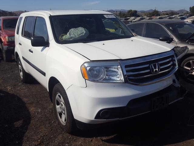 HONDA PILOT LX 2013 5fnyf3h27db027504