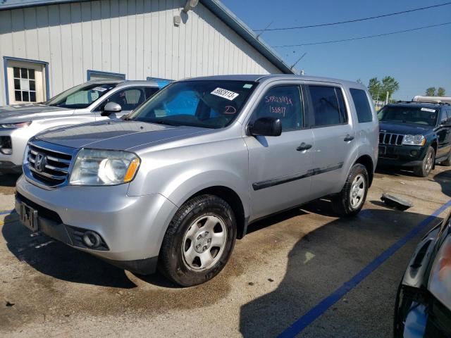 HONDA PILOT LX 2013 5fnyf3h27db044156