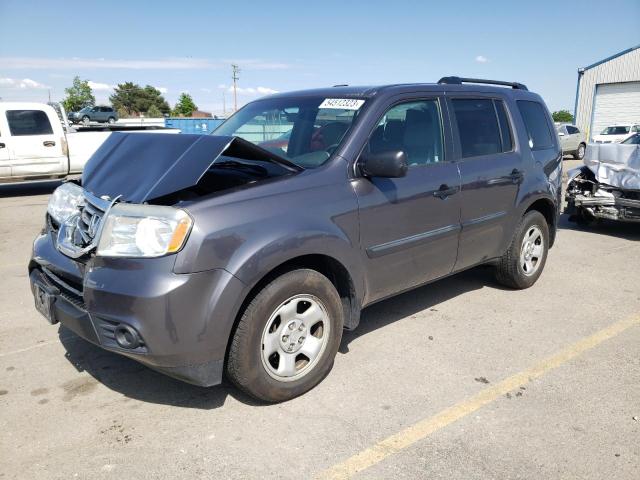 HONDA PILOT LX 2014 5fnyf3h27eb026029