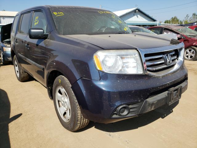 HONDA PILOT LX 2012 5fnyf3h28cb013125